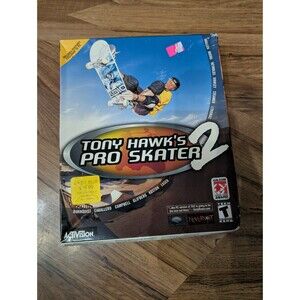 SEALED Tony Hawk's Pro Skater 2 Big Box - Windows / PC - Neversoft Activision